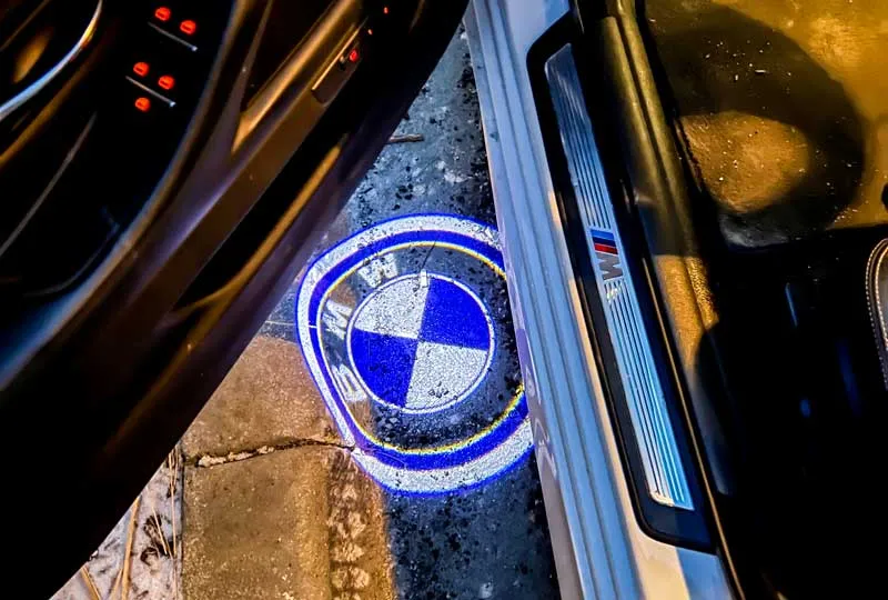 bmw coding tools bmw logo light in the door