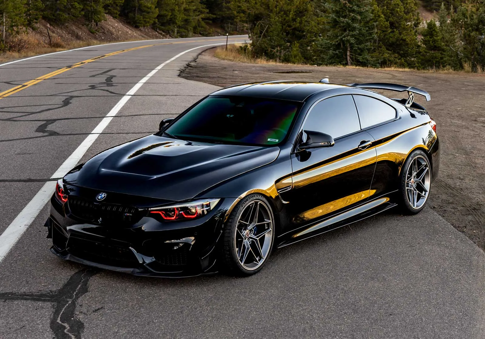 Cover for Modified Black BMW M4 F82