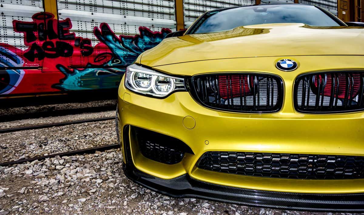 BMW M4 air intakes upgrade